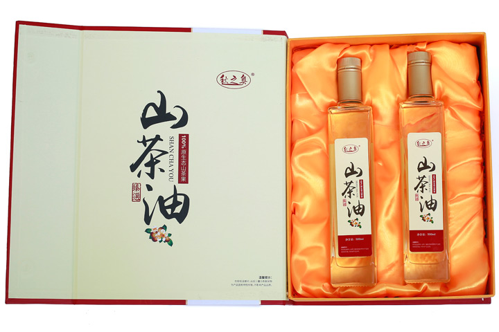 秋之奧山茶油 500ML*2玻璃瓶